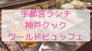 宇都宮市ランチ神戸クックワールドビュッフェ